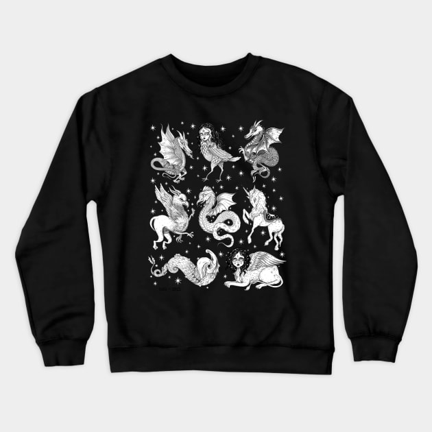 Bestiario Crewneck Sweatshirt by lOll3